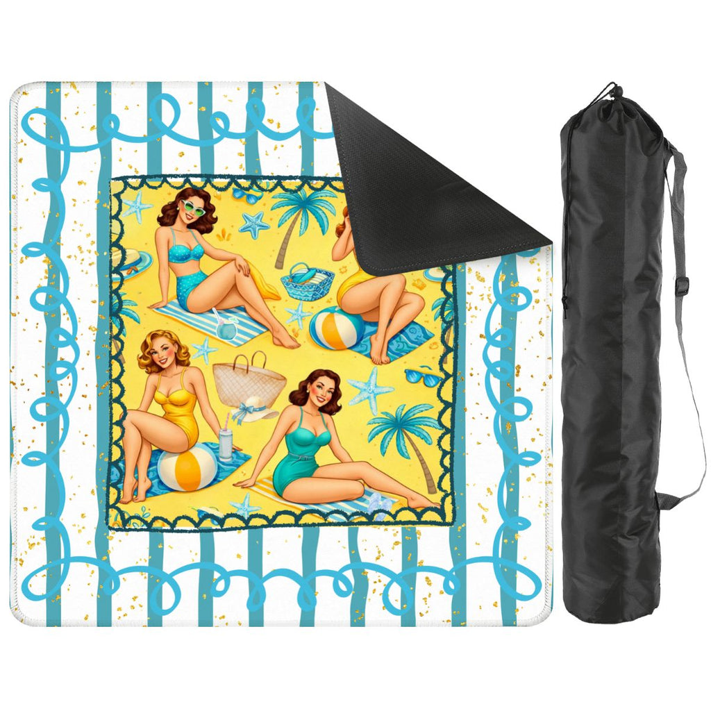 Palm Coast Pinups Mahjong Mat
