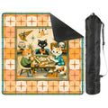 Modcentric Nostalgic Kitty Cats Modern Mahjong Mat