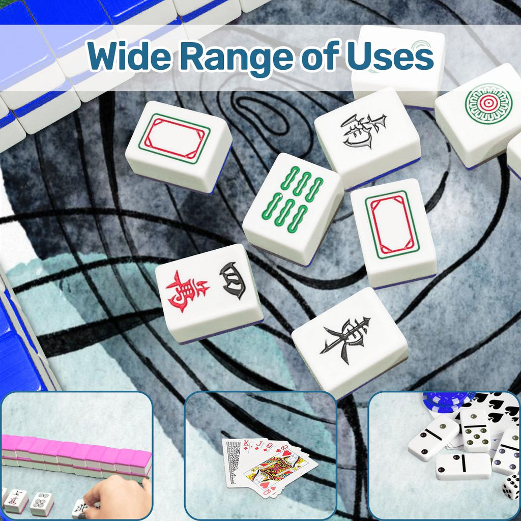 Bohemian Abstract Watercolor Mahjong Mat