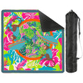 Lime In The Coconut Tropical Oasis Monkey Mahjong Mat