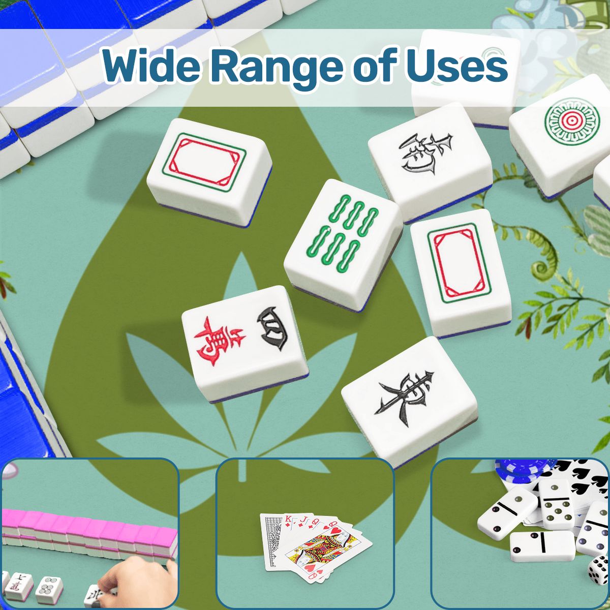 Kongs Bongs And Winds Cannabis Mahjong Mat