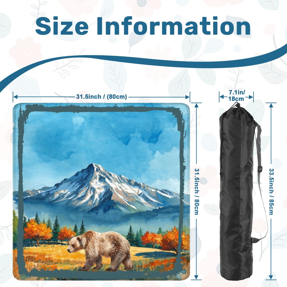 Montana Big Sky Country Mahjong Mat