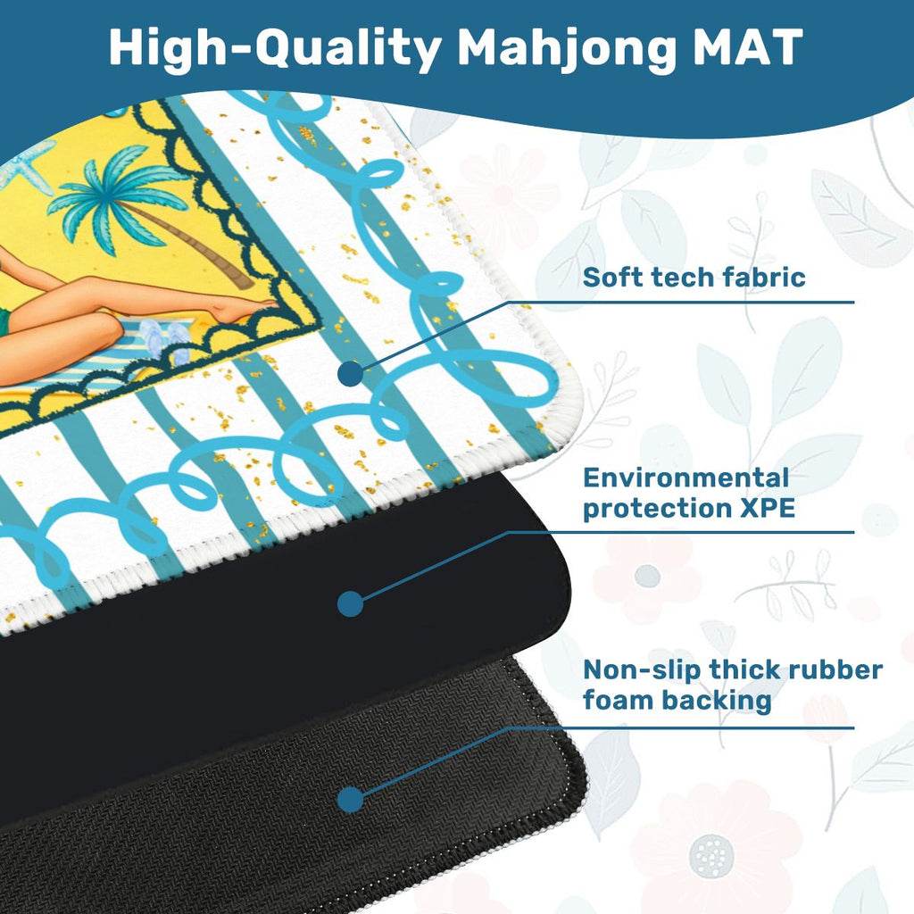 Palm Coast Pinups Mahjong Mat