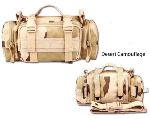 Black Hawk Commandos Multi-function Practical Waist Pack  Handlebar military Camouflage Shoulder Bag