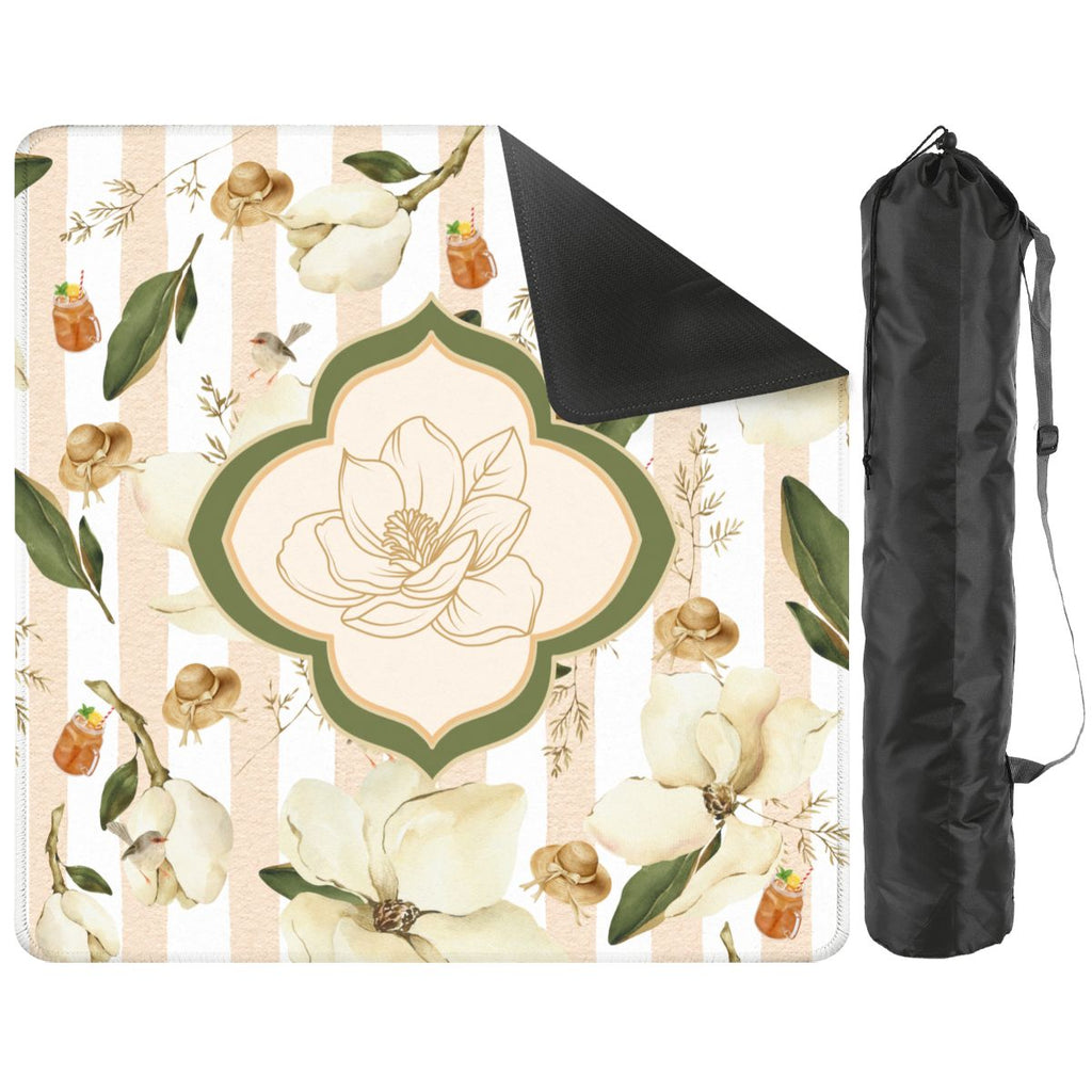 Southern Magnolias And Sweet Tea Charleston South Carolina Mahjong Mat