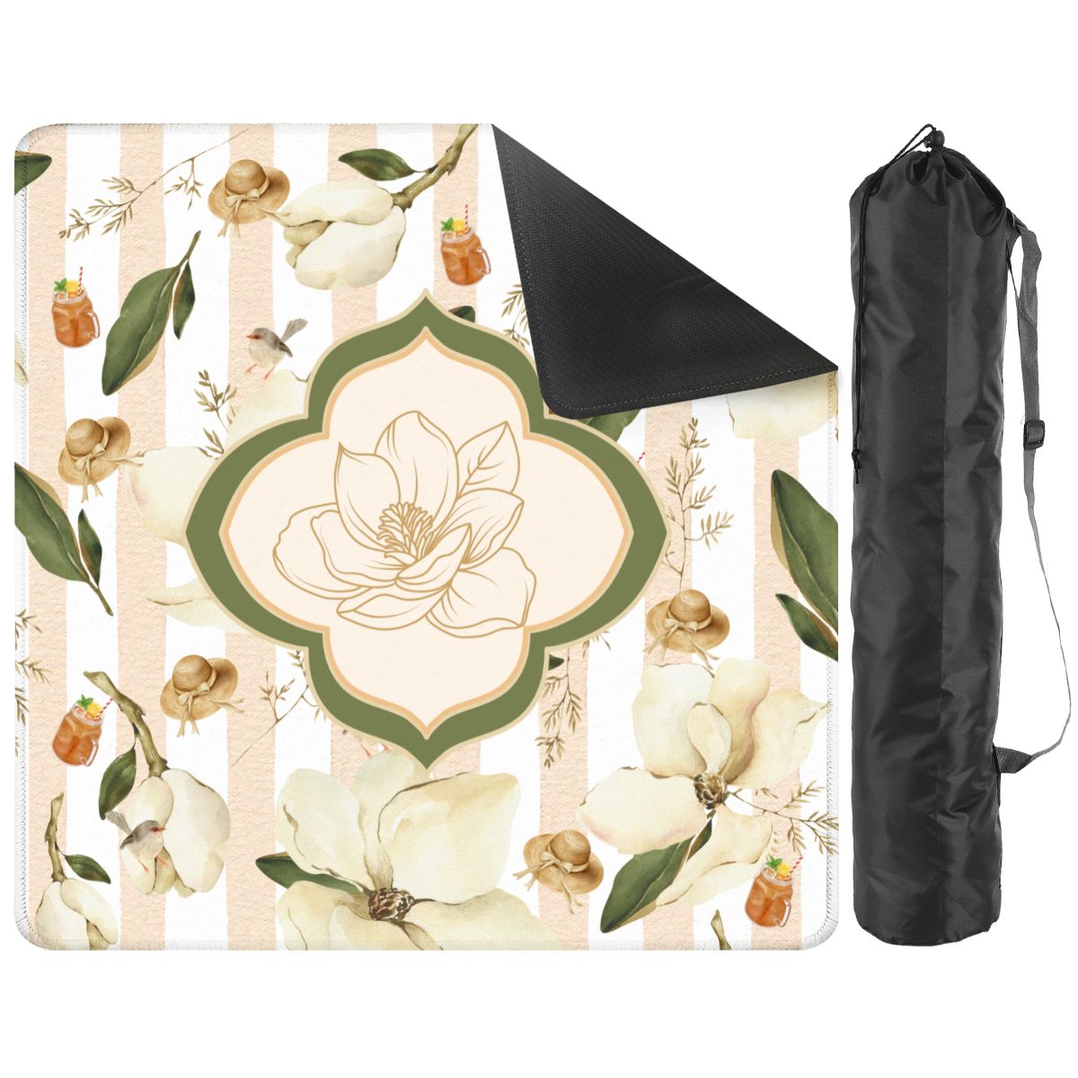 Southern Magnolias And Sweet Tea Charleston South Carolina Mahjong Mat