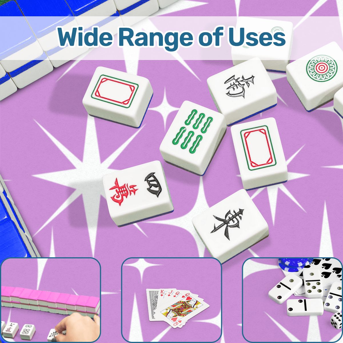 Lush Lavendar Starbrite Mahjong Mat