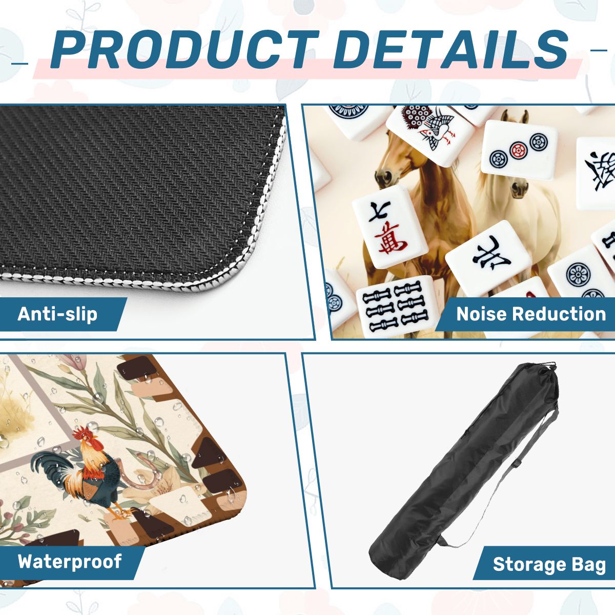 The Equestrian Mahjong Mat