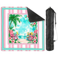 Southern Charm Beach House Mahjong Mat