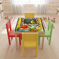 Lucky Schoolhouse Teacher Mahjong Mat, Watercolor Designed With Whimsy