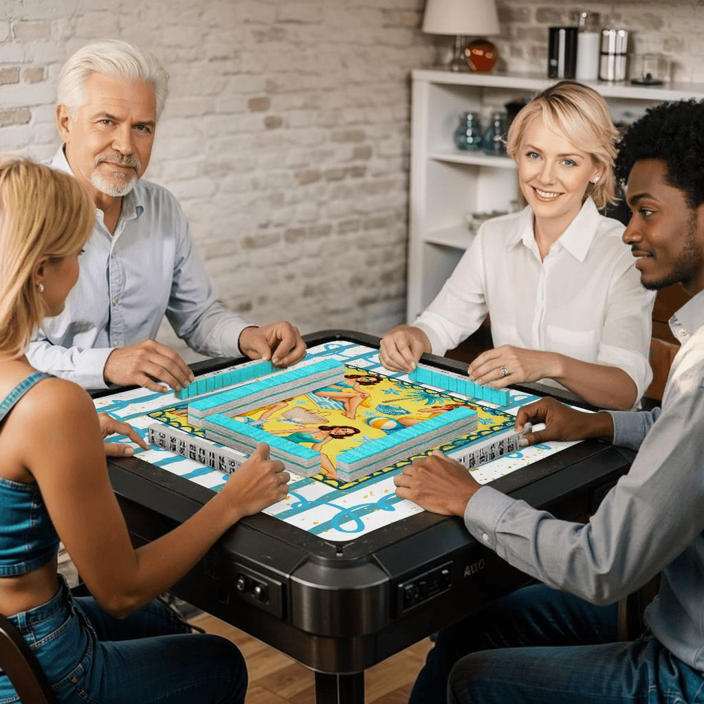 Palm Coast Pinups Mahjong Mat