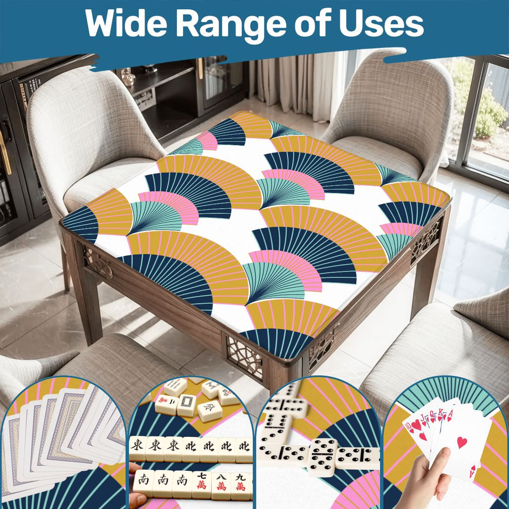 Modern Art Deco Speakeasy Mahjong Mat
