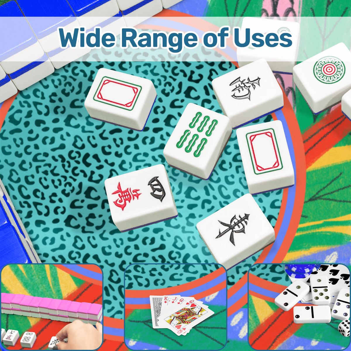 Caribbean Lagoon Mahjong Mat