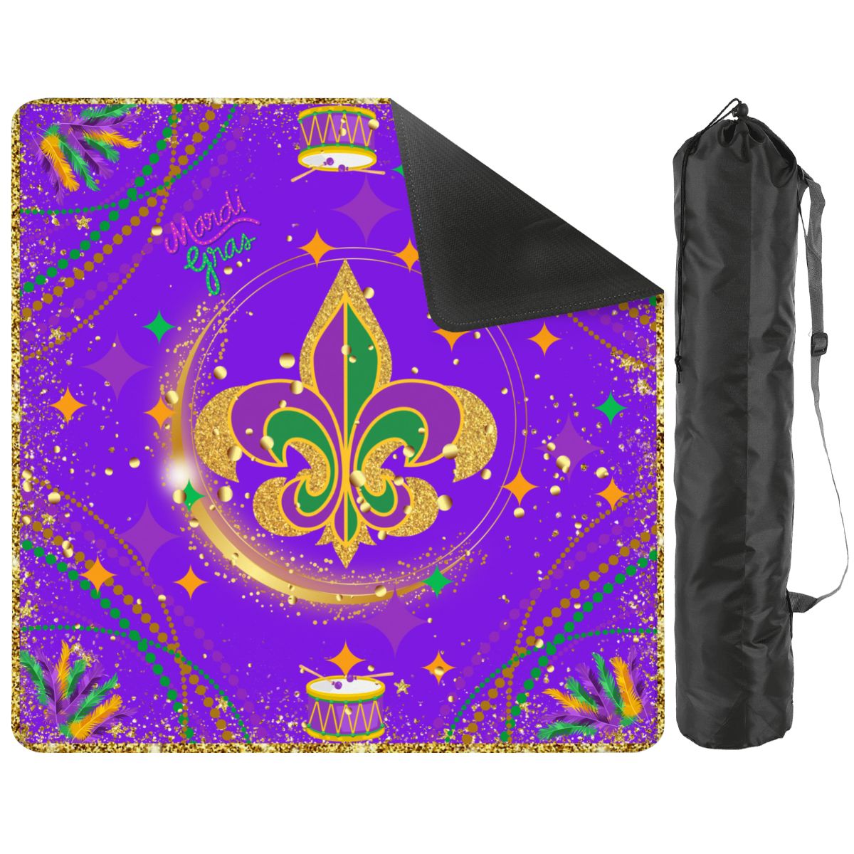 Mardi Gras Mahjong On Bourbon Street Carnival Glitz Mahjong Mat