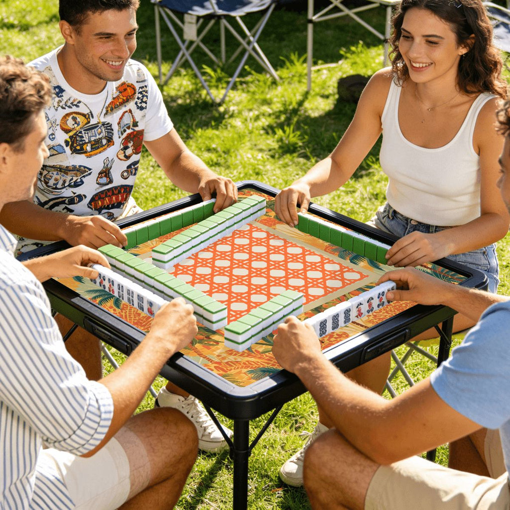 Tropicala Palm Mini Mahjong Mat (Ship Rolled up)