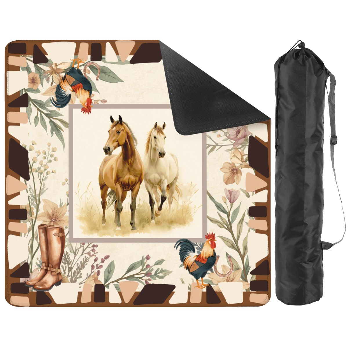 The Equestrian Mahjong Mat