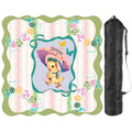 Spring Easter Chic  Scalloped Mahjong Mat