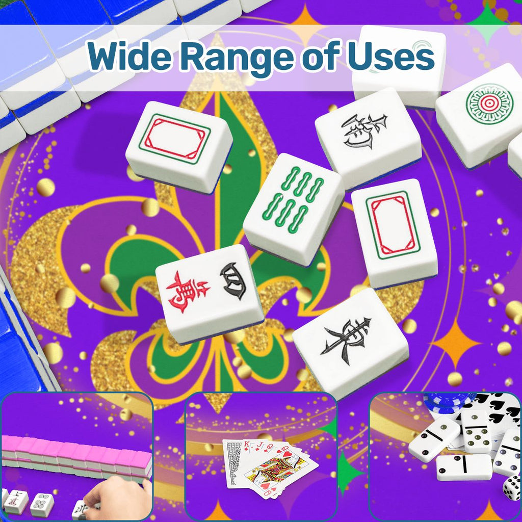 Mardi Gras Mahjong On Bourbon Street Carnival Glitz Mahjong Mat