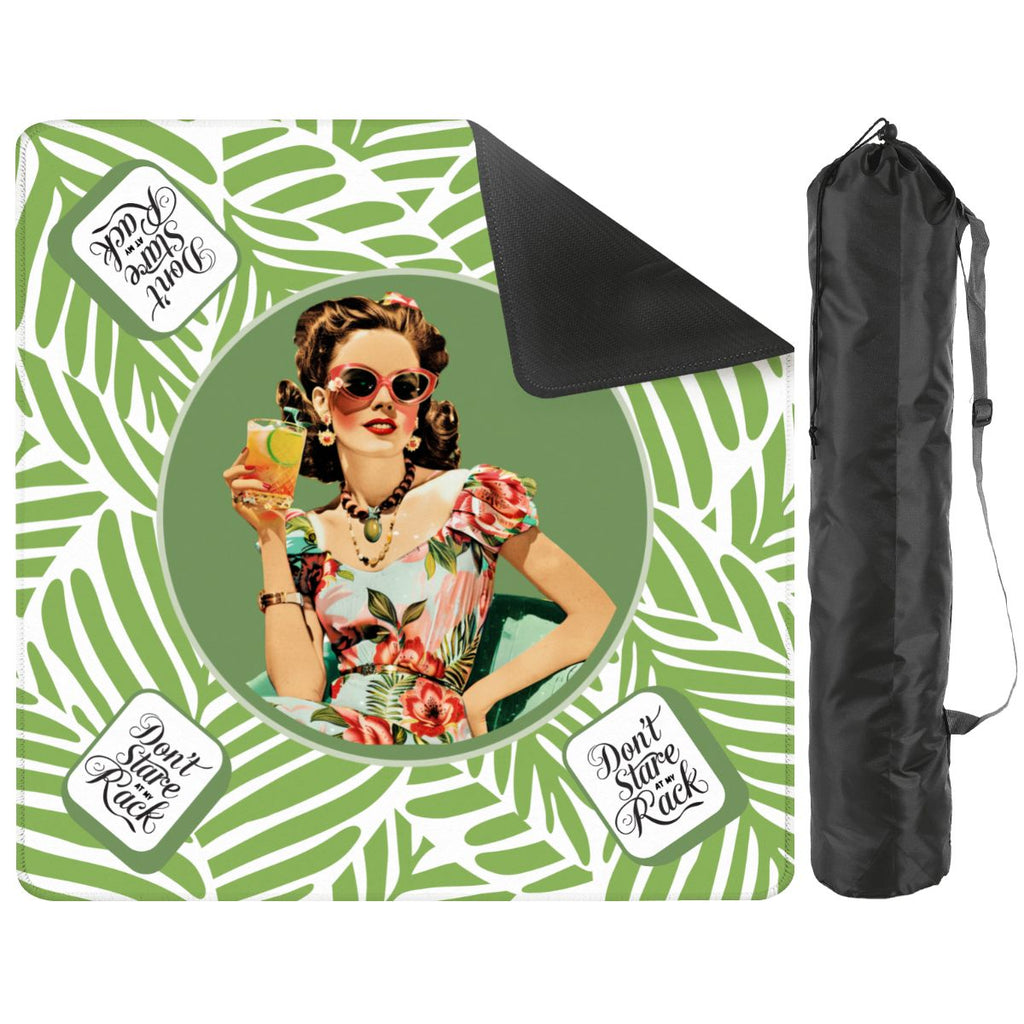 Funny Mahjong, Don't Stare At My Rack, Mini Travel  Mahjong Mat
