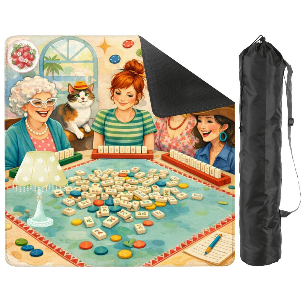 Girls Get Giddy Mini Mahjong Mat