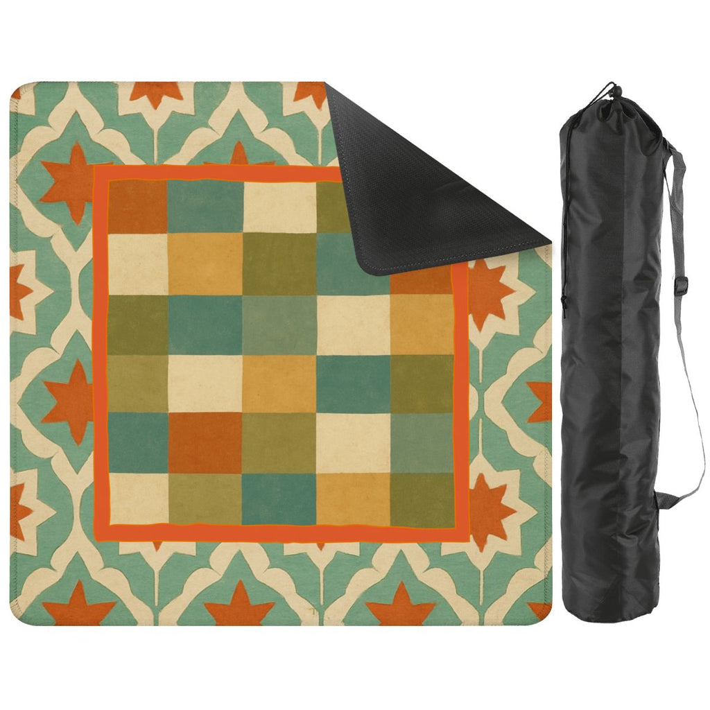 Modcentric Geometric Mahjong Mat