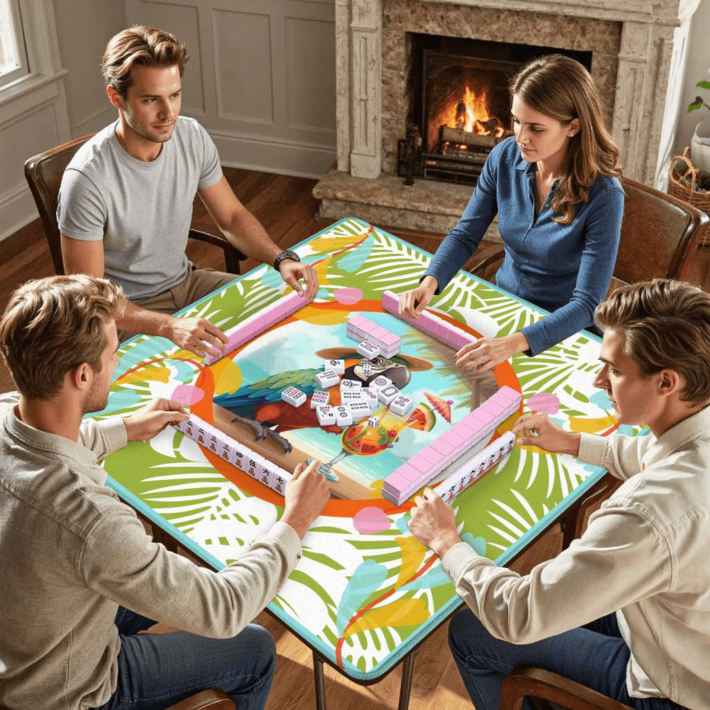Toucan Tessa Tropical Fun Mahjong Mat