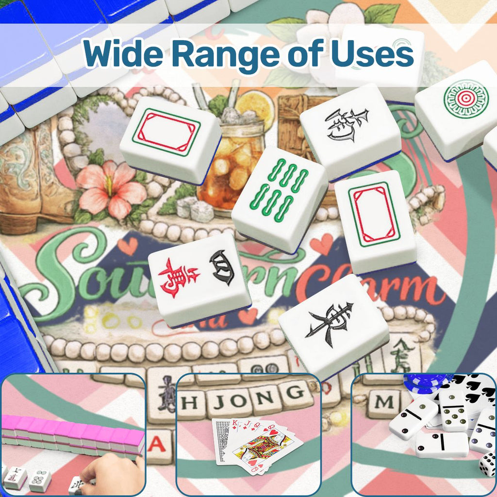 Just A Girl Who Loves Southern Charm And Mahjong Mat
