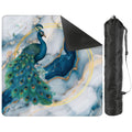 Peacock Blue Lagoon Mahjong Mat