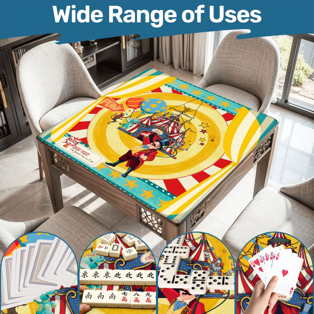 Send in the Clowns Circus Themed Mahjong Mat