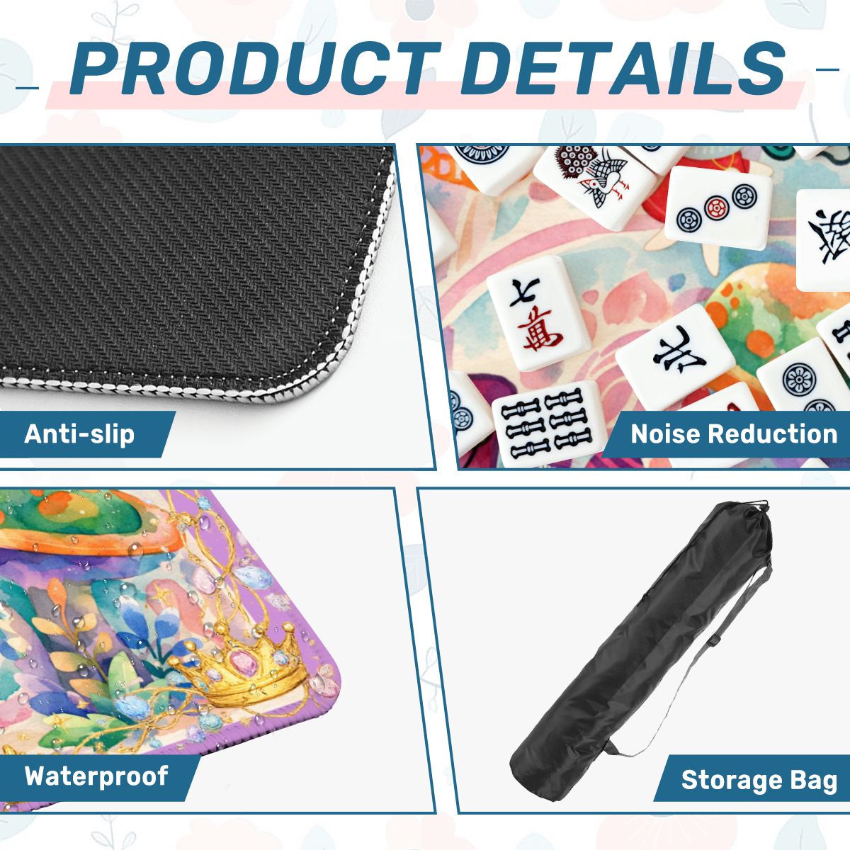 Alice In Wonderland Fairytale Mahjong Mat