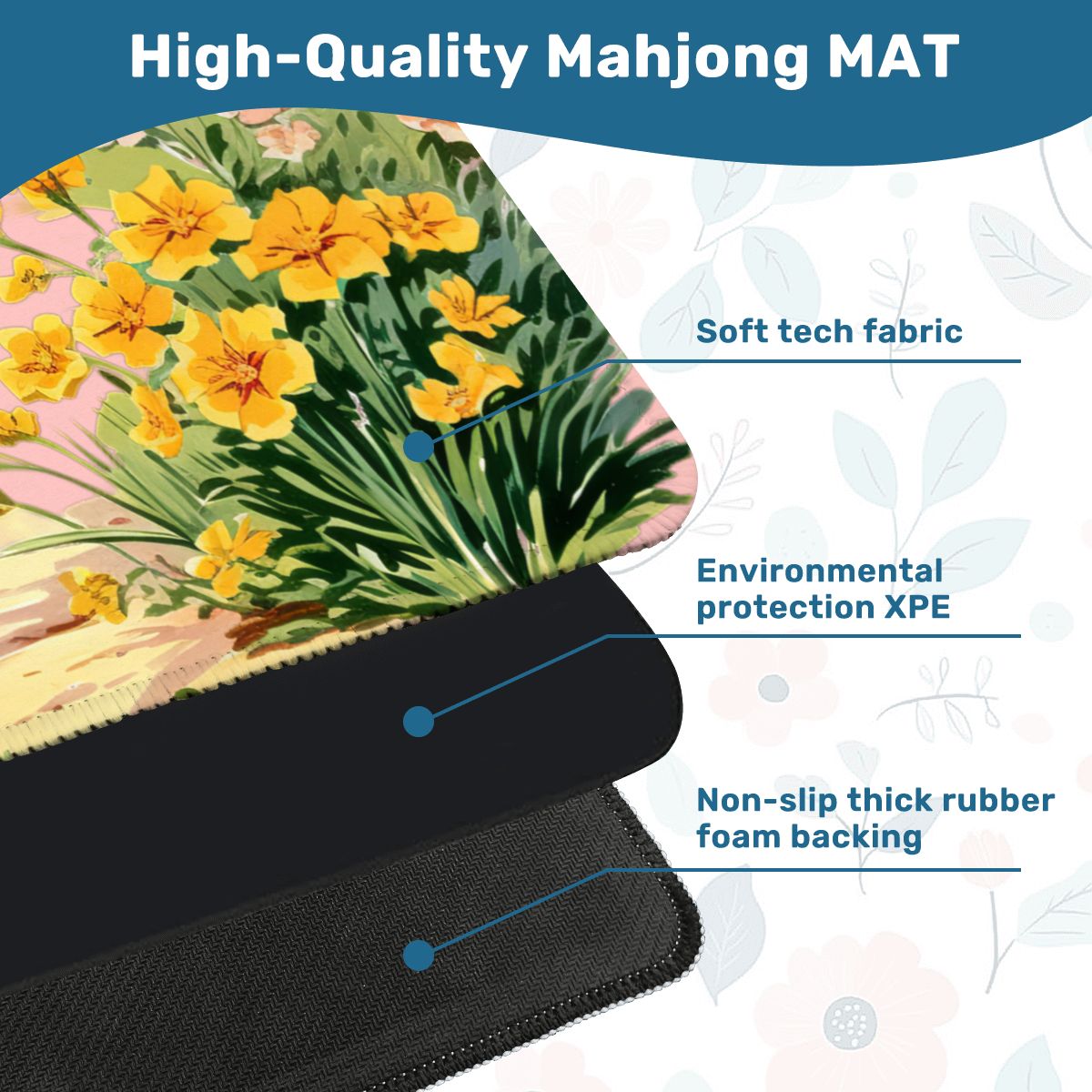 Bel Mar Heritage Florida Nostalgia Mahjong Mat