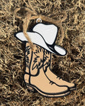 3D Printed Cowgirl Rear View Mirror Charm