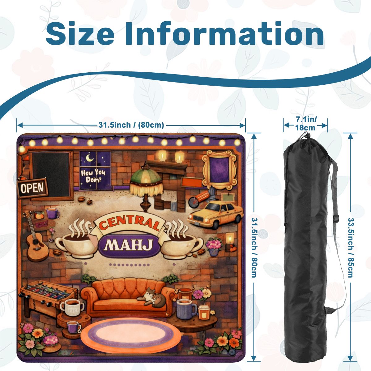 Mahj at the Perk Mahjong Mat