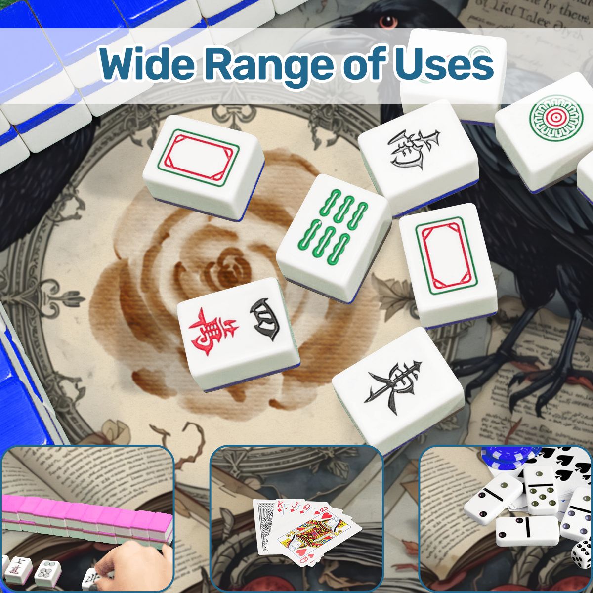 Edgar Allen Poe Enchanted Mahjong Mat