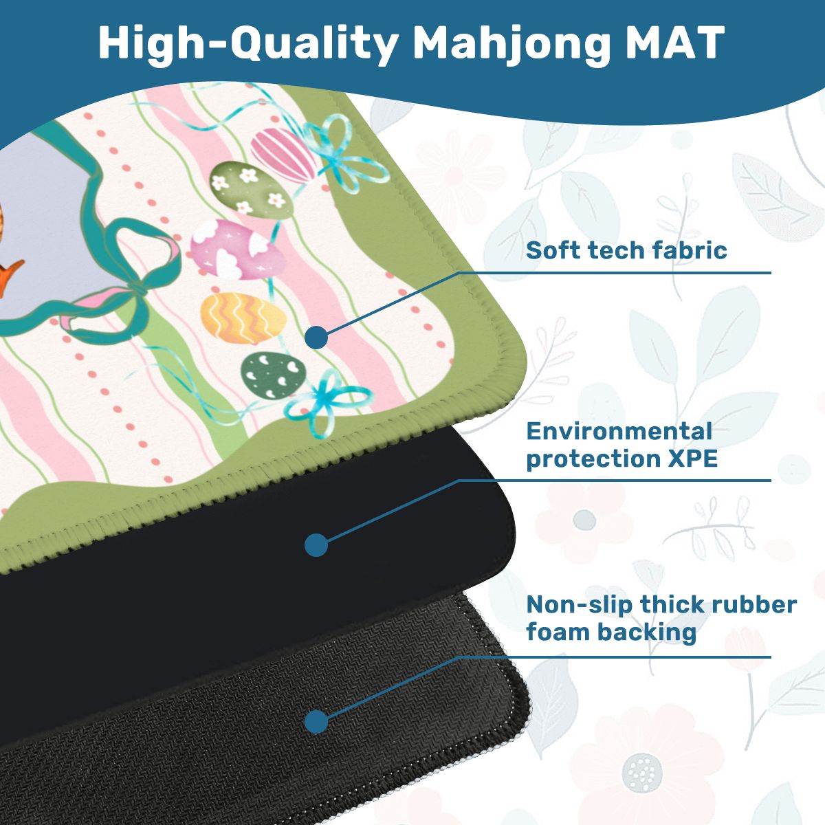 Chic & Giggles Springtime Bliss Mahjong Mat