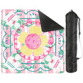 Mahjong Pickleball By Day, Mahj By Night, Whimsical Fun Mahjong Mat