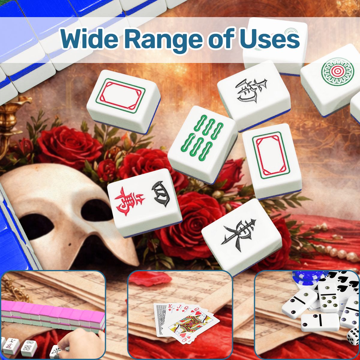 Candlelight Opera Mahjong Mat