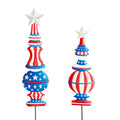 Patriotic American Topiaries, Set of 2