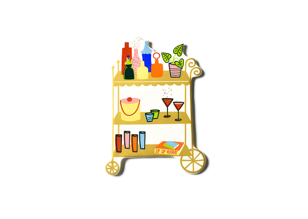 Sip Sip Hooray Bar Cart Christmas Attachment