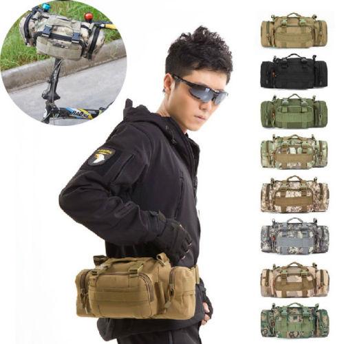 Black Hawk Commandos Multi-function Practical Waist Pack  Handlebar military Camouflage Shoulder Bag