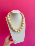 Bauble Ball Necklace - Ivory