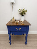 Enchanted Blue End Table