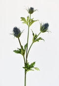 32.5" Faux Blue Thistle Stem