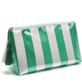 Waterproof Striped Bag - Green