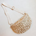 Trendy Leopard Sling Bag - Edge Breeze Cheetah Belt