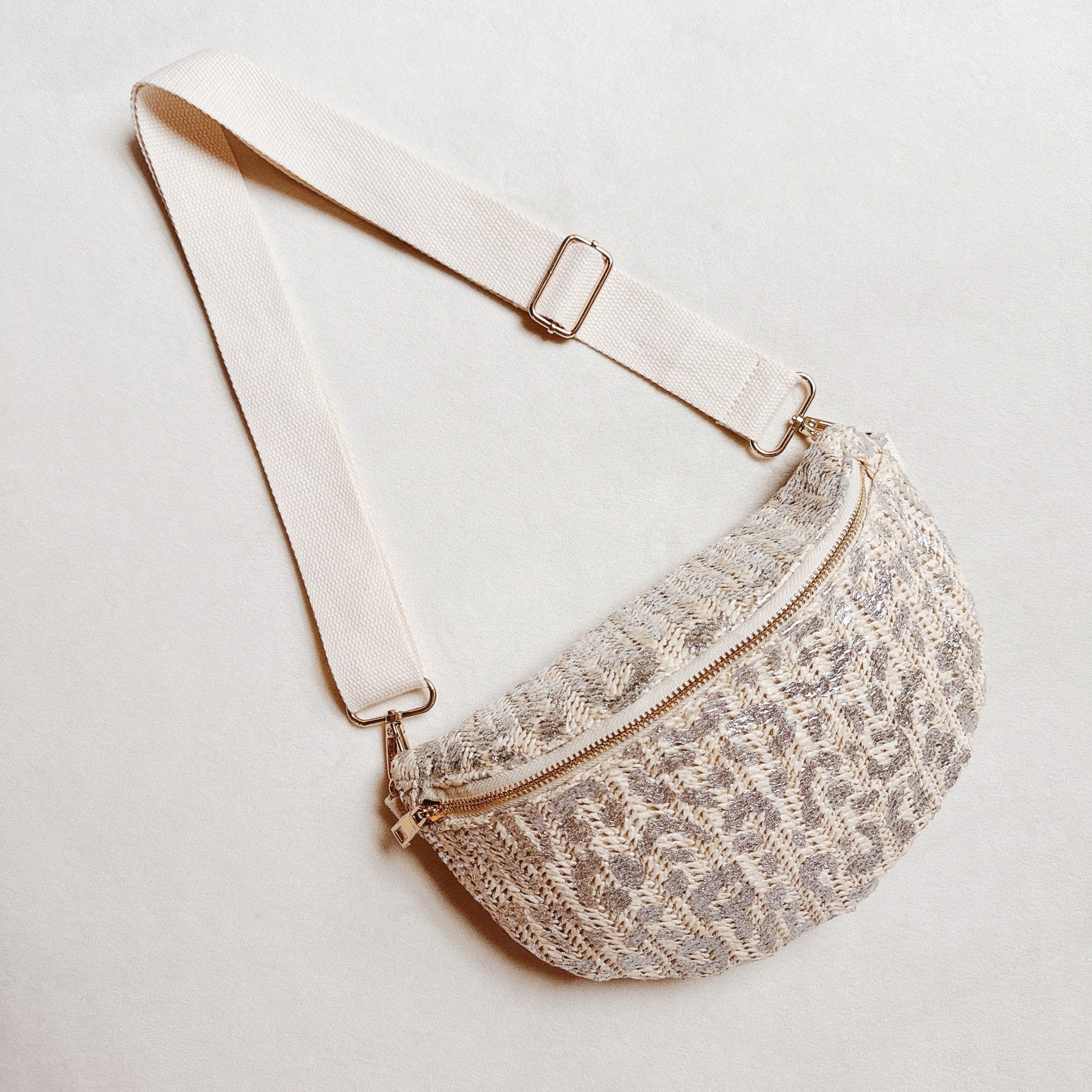 Trendy Leopard Sling Bag - Edge Breeze Cheetah Belt