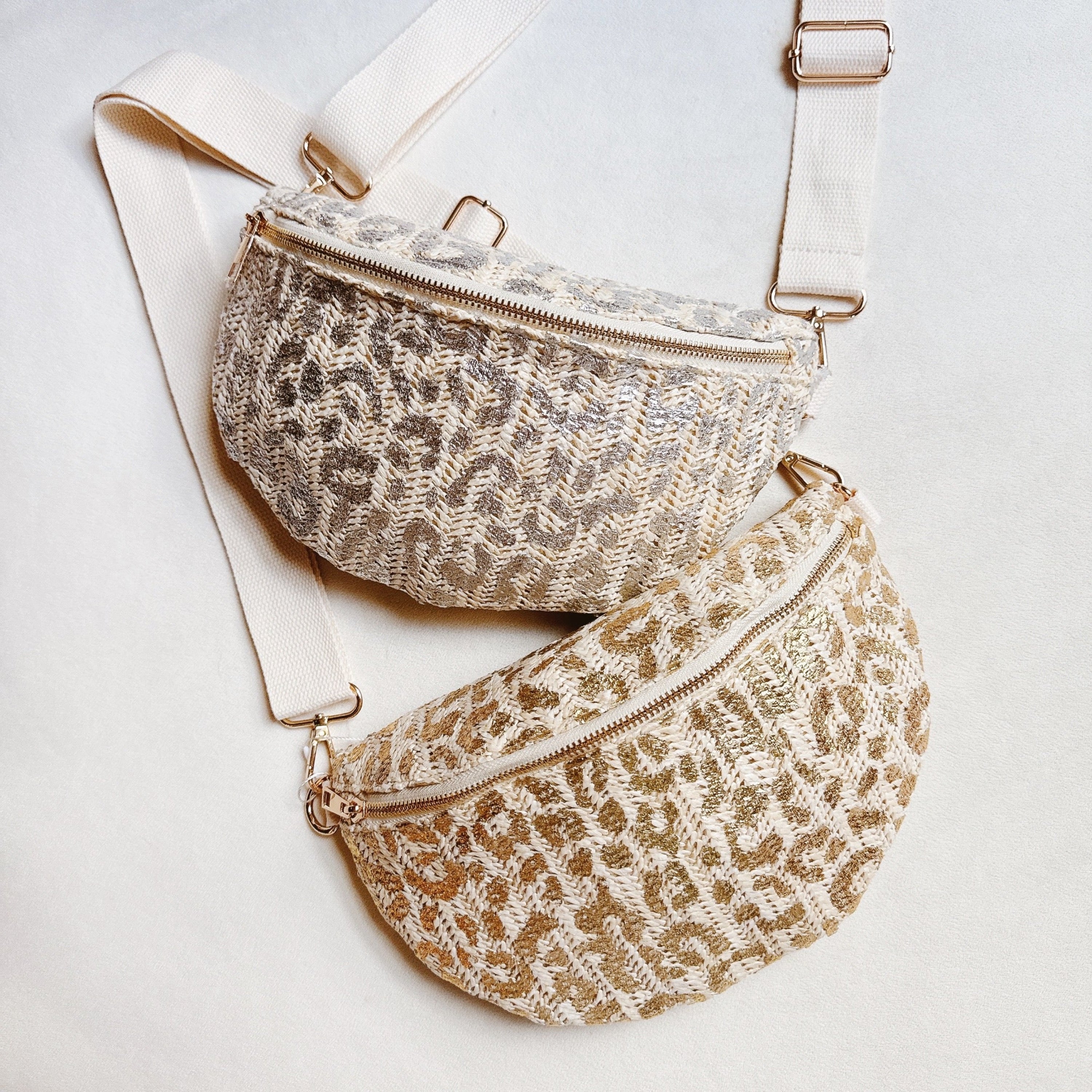 Trendy Leopard Sling Bag - Edge Breeze Cheetah Belt
