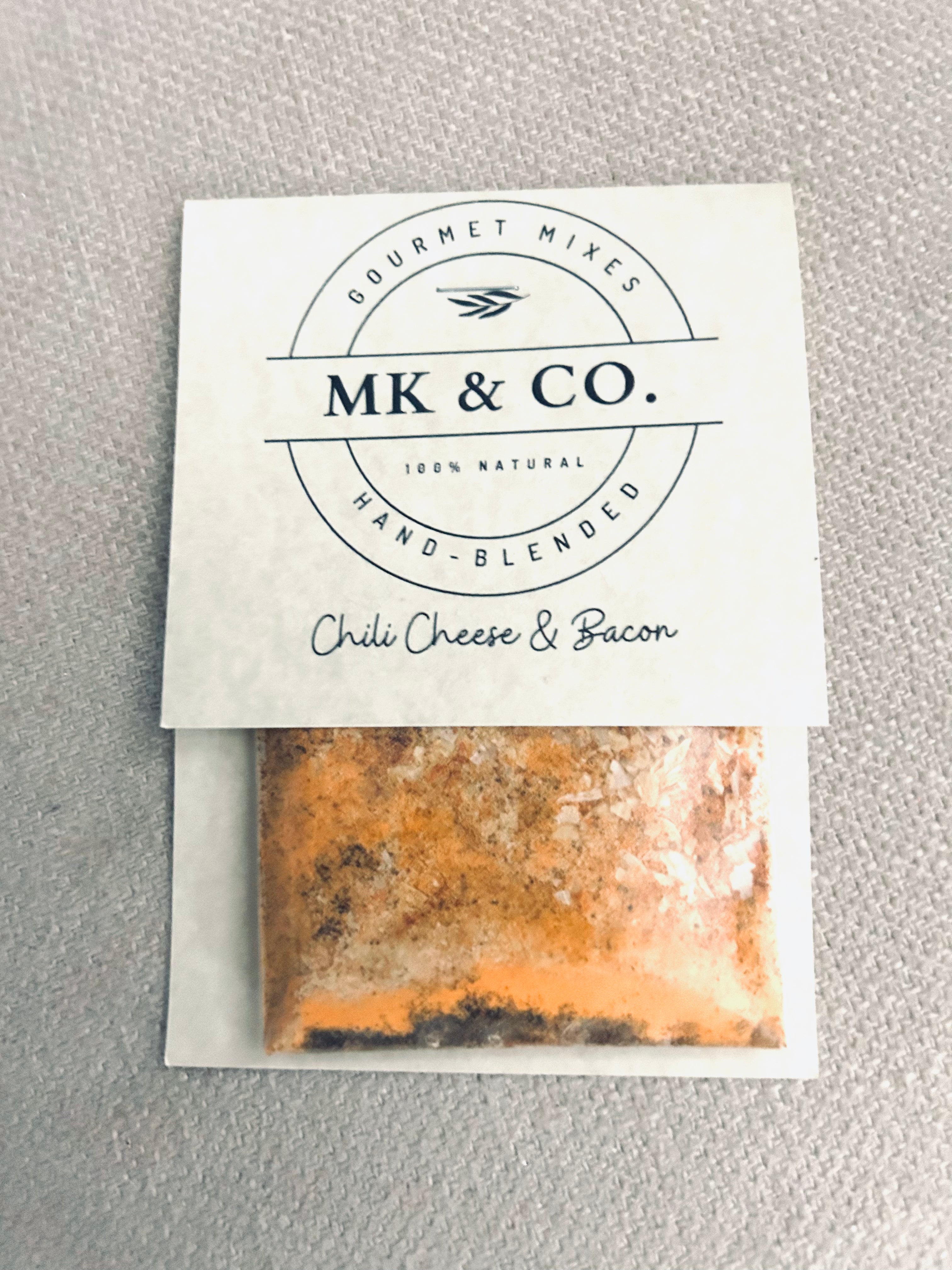 MK & Co. Divine Dip - Chili Cheese & Bacon Seasoning Dip Mix & Cheeseball