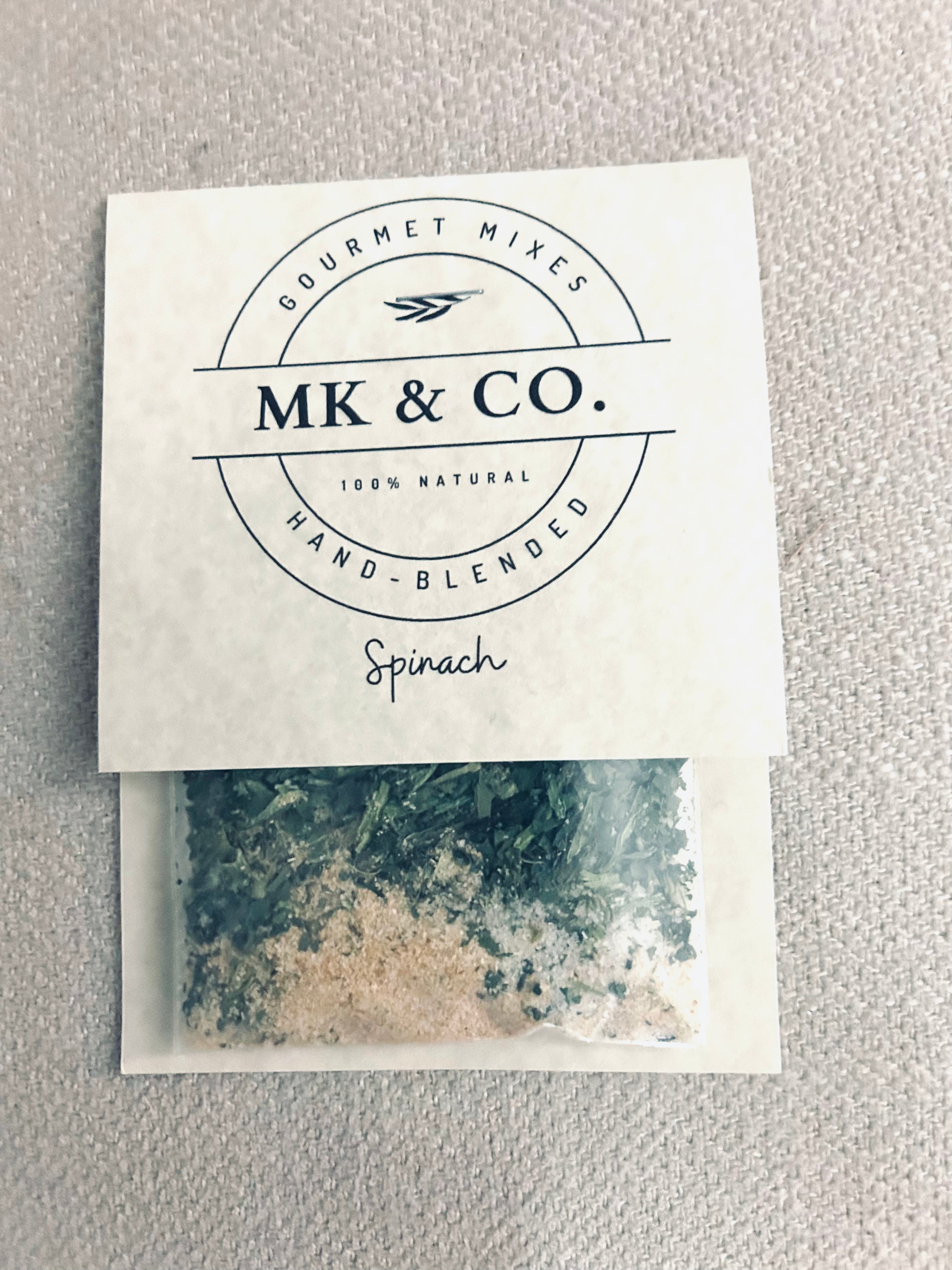 MK & Co. Divine Dip - Spinach Seasoning Dip Mix & Cheese ball Spices
