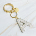 Stylish Initial Keychain - Personalized Glam Accessory